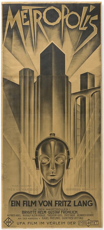大都会 (1927) 海报