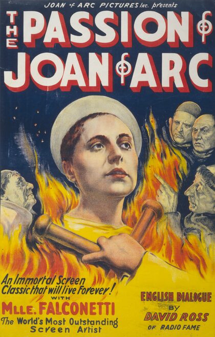 圣女贞德受难记 (1928) 海报